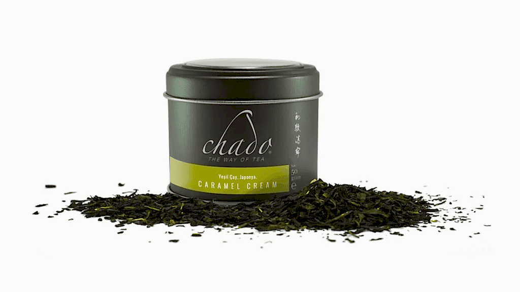 Caramel Cream Yeşil Çayı  50 gr - Chado